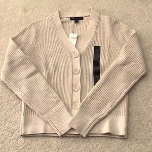 Banana Republic Factory Chunky Cotton Cardigan